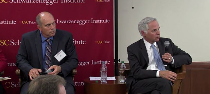 photo - Schwarzenegger Institute Water Event